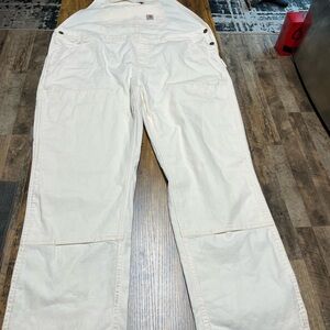 Carhartt Women's White/Off White Bib Overalls